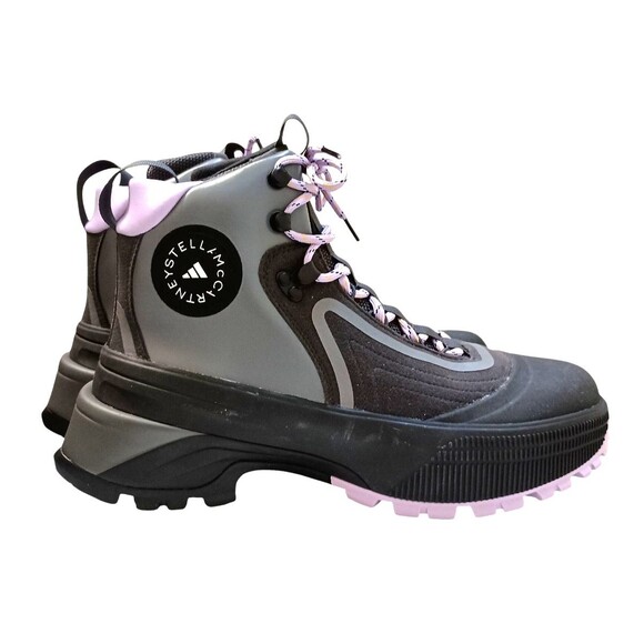 Adidas by Stella McCartney Boots Womens 9.5 Hiking Terrex Insulated Gray Lilac - Picture 1 of 8